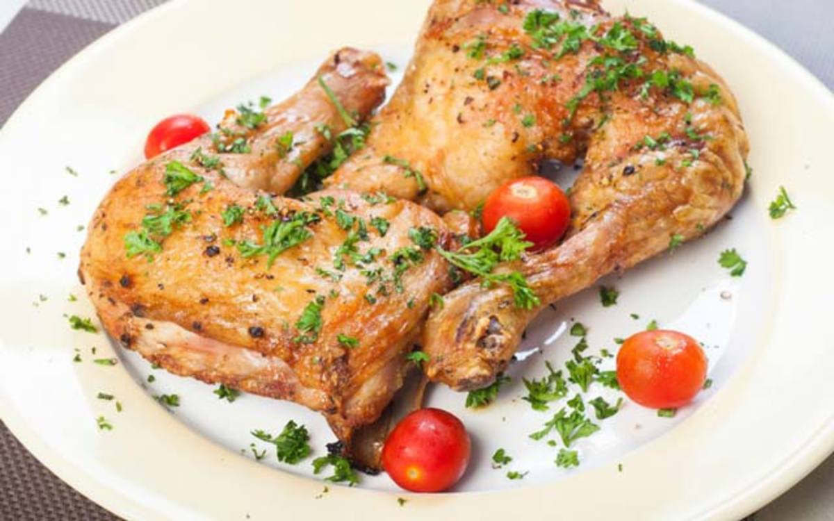 Receta De Cuartos De Pollo Al Horno