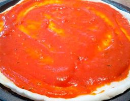 Salsa para pizza casera