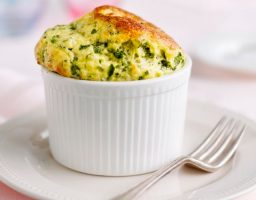 Soufflé de espinacas