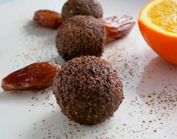 Trufas de naranja