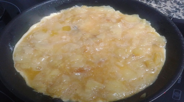tortilla de coliflor