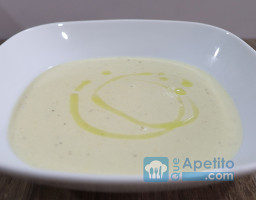 Vichyssoise con picapostes