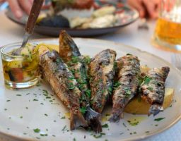 Sardinas a la Brasa