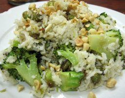 Arroz con Brócoli