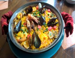 Paella de marisco