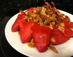 Pimientos Rellenos de Bacalao