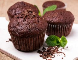 Muffins de chocolate