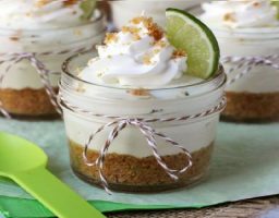 Mousse de limón con leche condensada