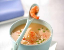 Crema de gambas