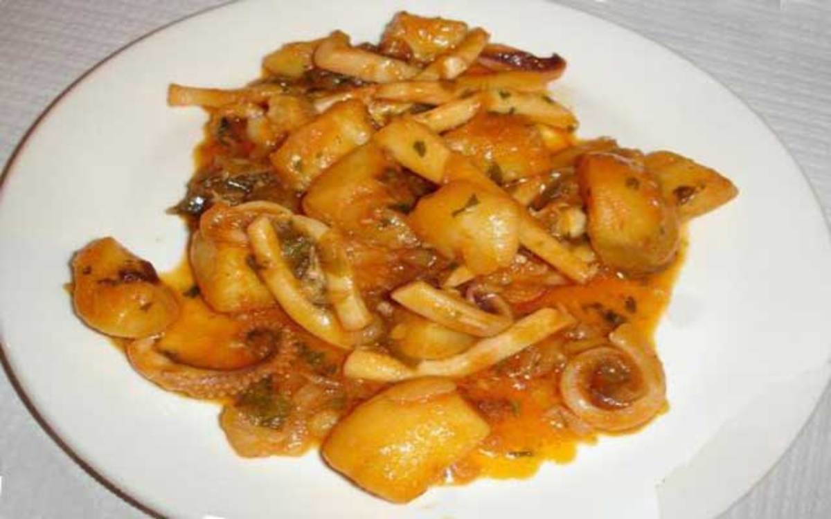 Receta de Calamares a la riojana