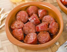 Chorizo a la sidra