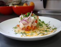 Ceviche de corvina