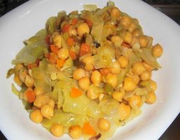 Berza con Garbanzos