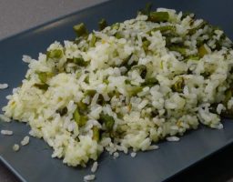 Arroz con Espárragos