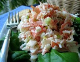 Ensalada de cangrejo