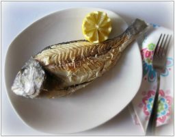 Dorada a la sal en Microondas