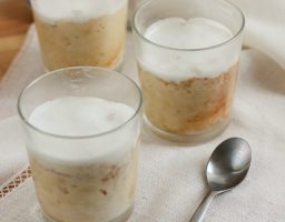 Leche con canela