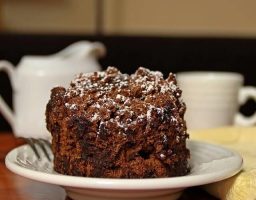 brownie en el microondas