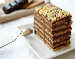 Tarta de galletas rápida