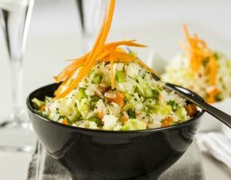 Arroz basmati con verduras