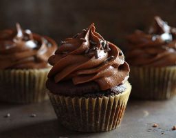 Cupcakes de chocolate