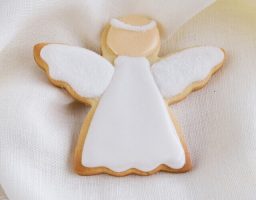 Galletas de navidad de ángel
