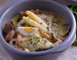 Merluza a la vasca