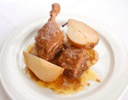 Magret de pato a la catalana