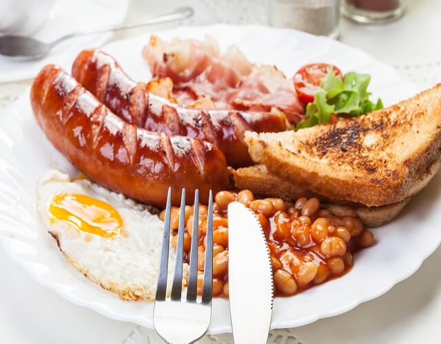 Receta de Desayuno inglés completo: cómo hacerlo