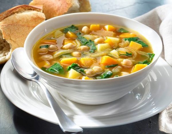 Receta de Sopa de verduras, y nutritiva