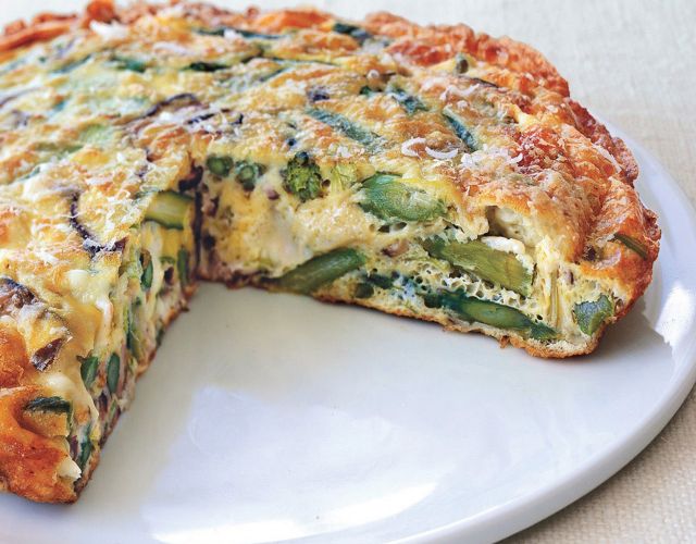 Receta de Tortilla de Espárragos Verdes o trigueros