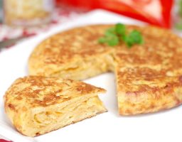 Tortilla de patatas con microondas