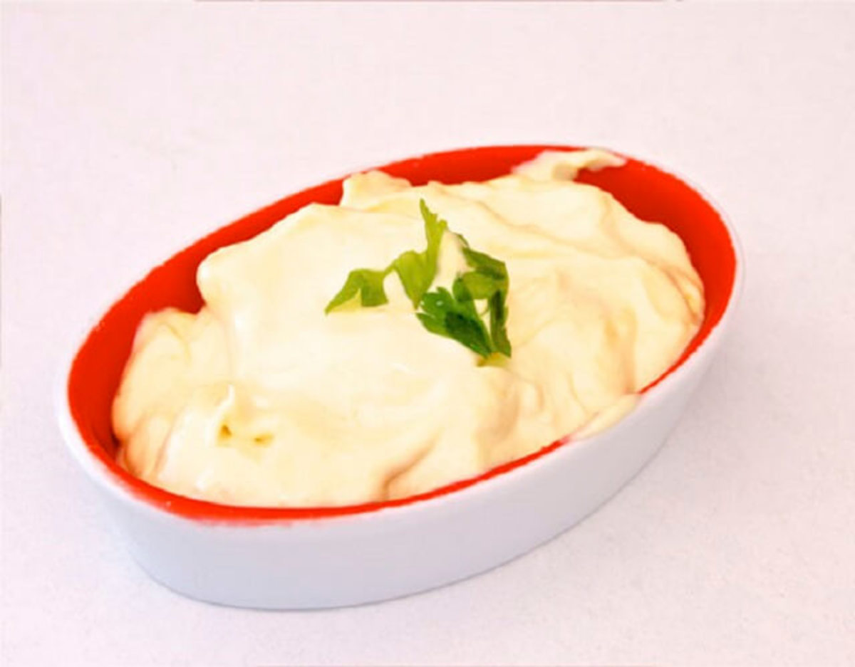 Receta de salsa alioli sin huevo Receta de salsa alioli sin huevo