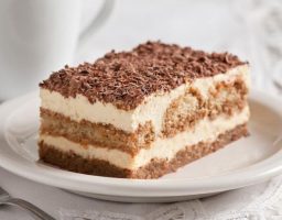 Tiramisú sin huevo