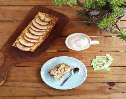 Pudin de manzana sin azúcar