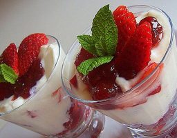 Fresas con mascarpone
