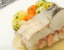 Merluza rellena al horno