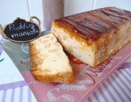 Pudin de manzana sin horno