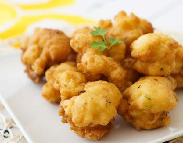 Buñuelos de bacalao con patata