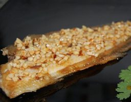 Receta de lenguado con salsa de miel