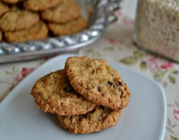 Galletas con copos de avena