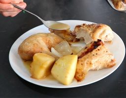 Pollo al horno fácil