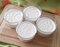 Panacota de coco
