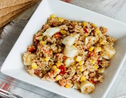 Ensalada de quinoa y atún