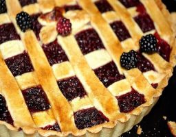 Tarta de moras