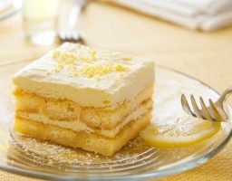 Tiramisú de limón