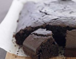 Bizcocho de chocolate con thermomix