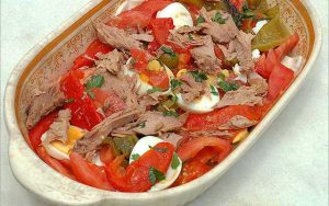 Ensalada de pimientos asados