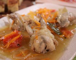 Perdiz en escabeche