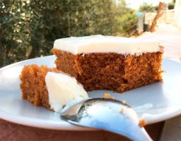 Tarta de zanahoria sin gluten